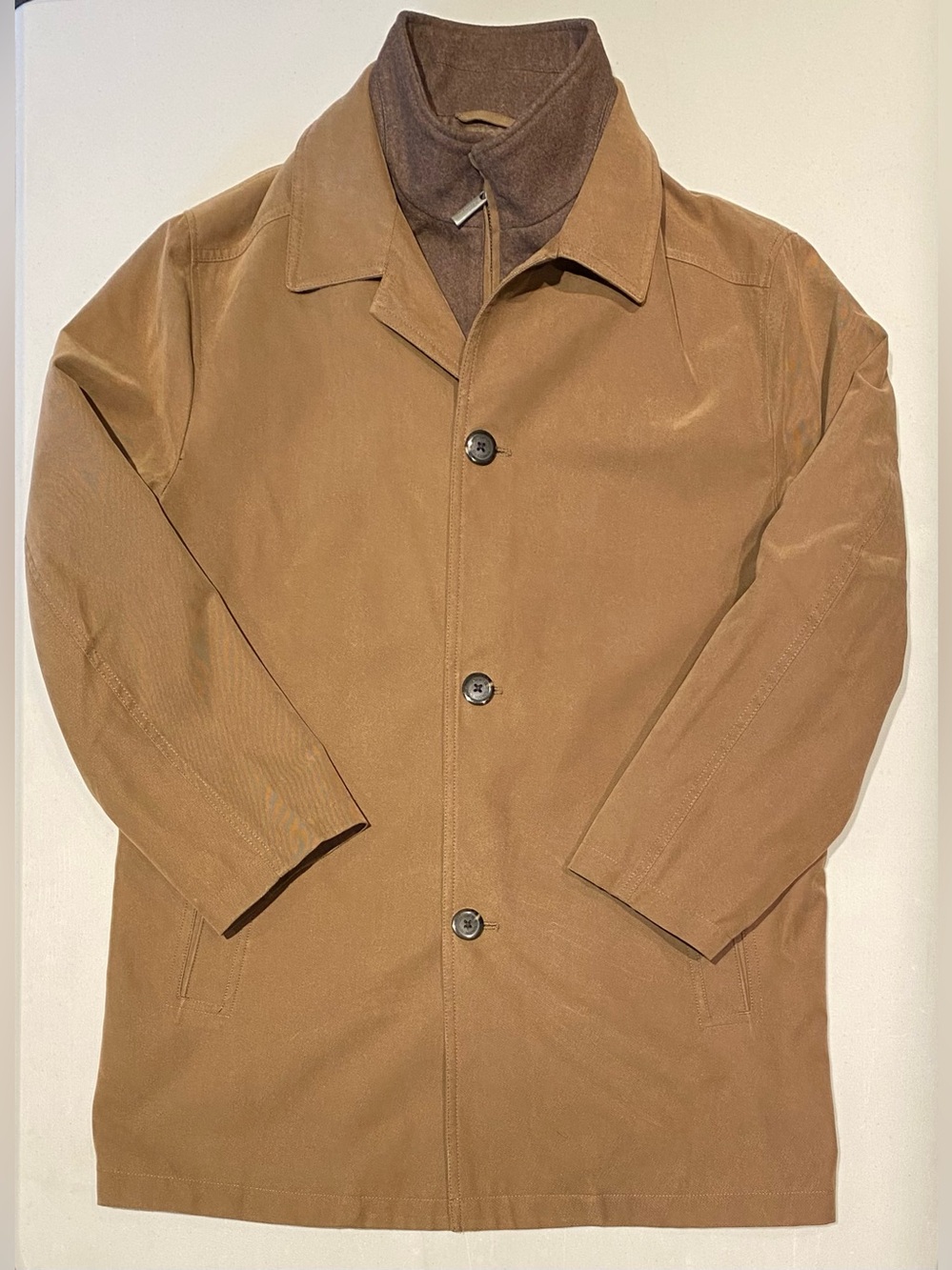 London Fog Men's Berne Micro Twill All Weather Coat, size M - Picture 3 of 15